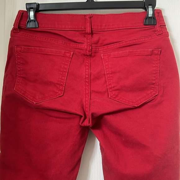 Old Navy Rock Star Red Jeans Sz 4 - Picture 14 of 14